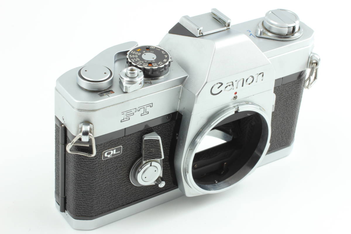 【良品 整備済】Canon FT QL 35mm 一眼レフ フィルムカメラ シルバー ボディ露出計-OK #840_画像2