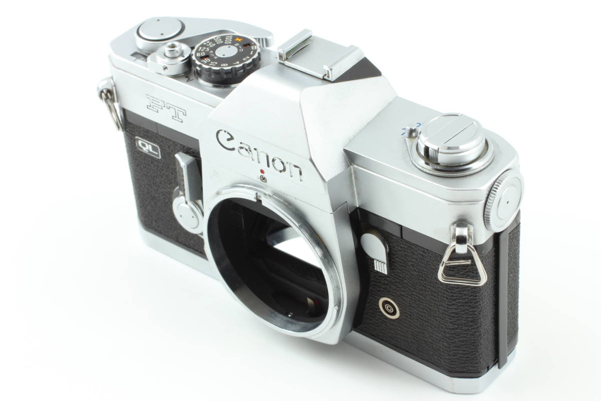 【良品 整備済】Canon FT QL 35mm 一眼レフ フィルムカメラ シルバー ボディ露出計-OK #840_画像3