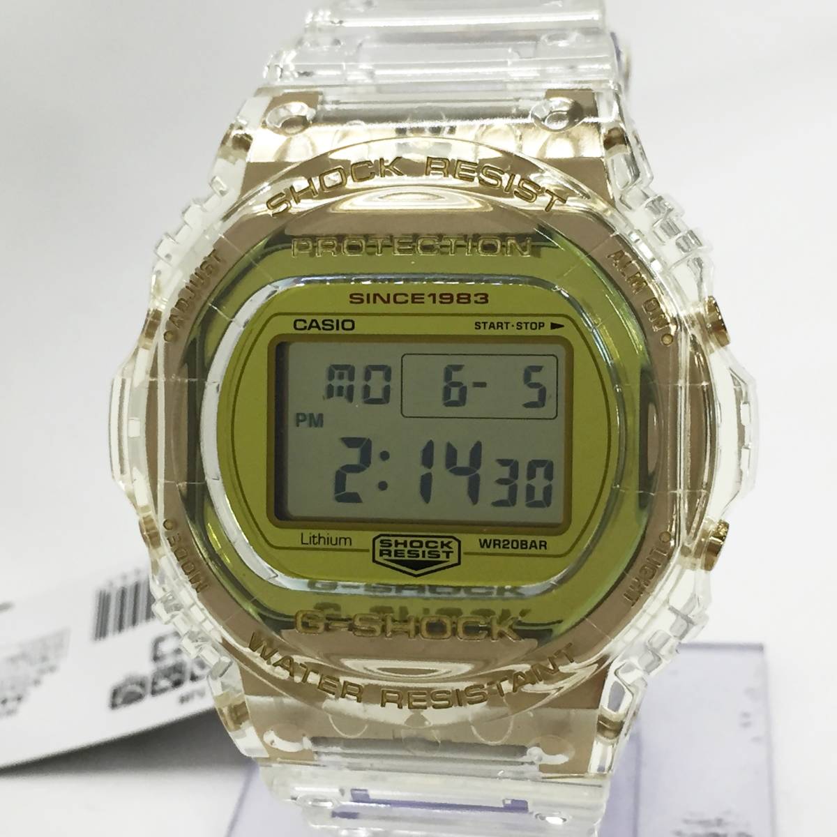 新作商品 Gショック クリアモデル スケルトン 新品未使用