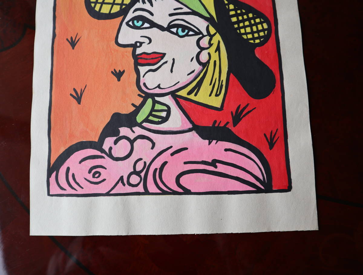 ピカソ PICASSO☆販売証明書COA☆模写☆ギャラリー取り扱い印