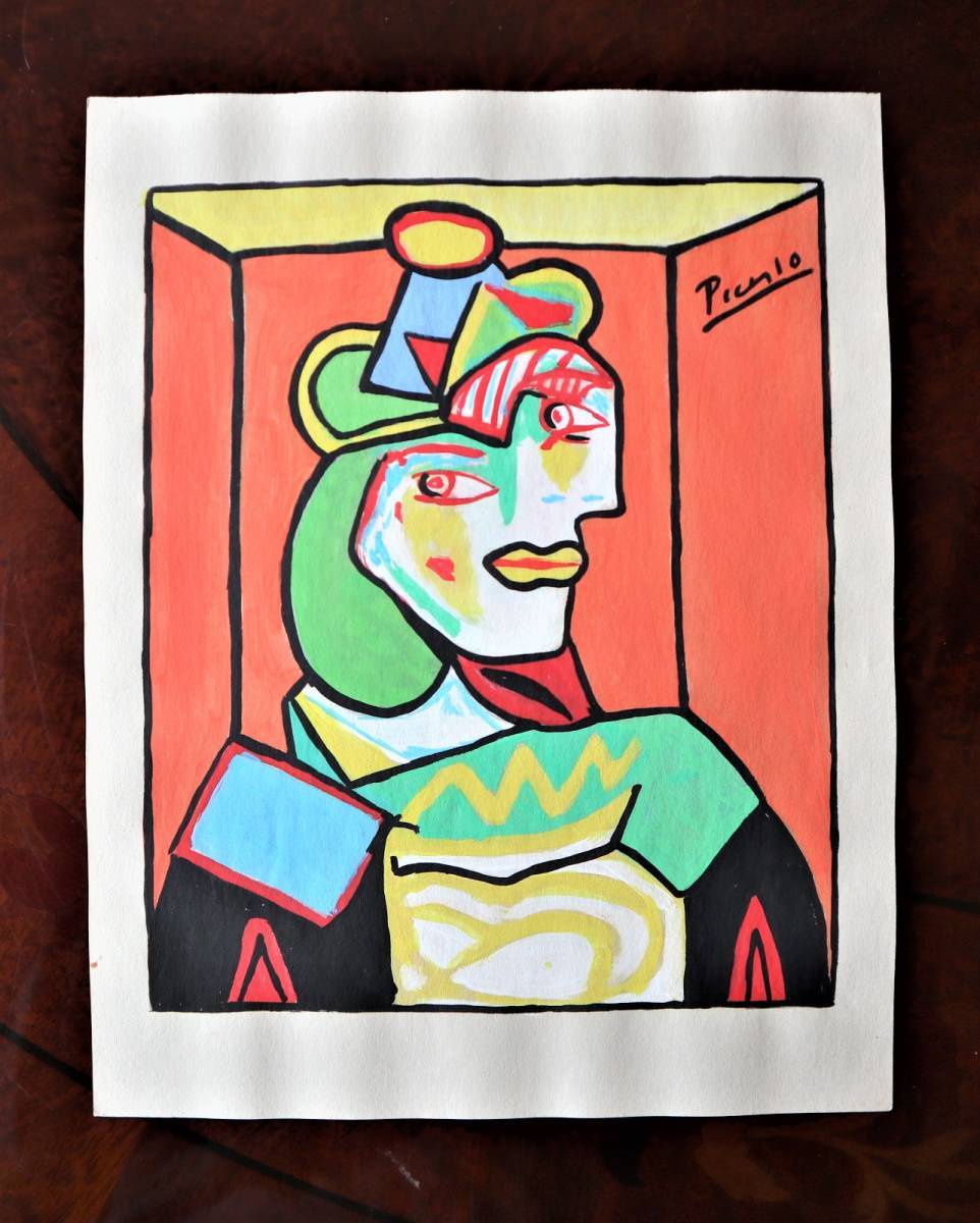 ピカソ PICASSO ☆販売証明書COA☆模写☆ギャラリー取り扱い印