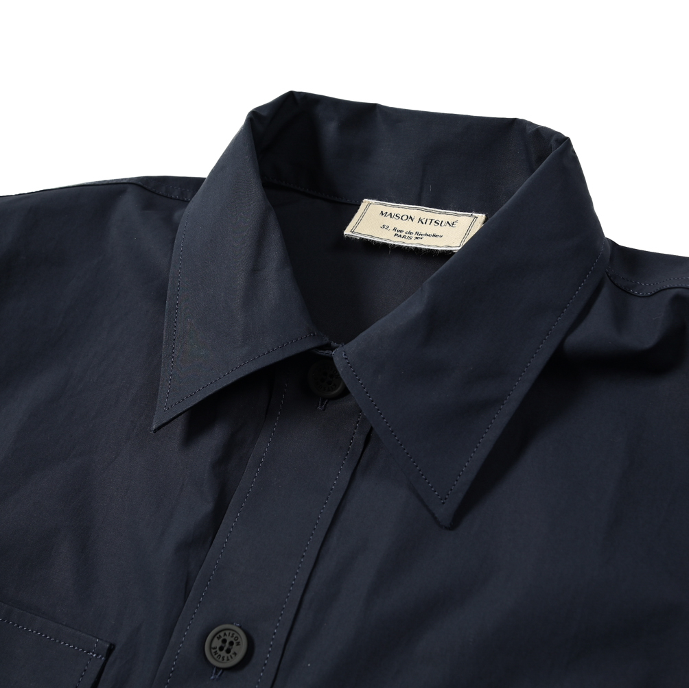 新着 新品 メゾンキツネ MAISON KITSUNE ワークシャツ レギュラー