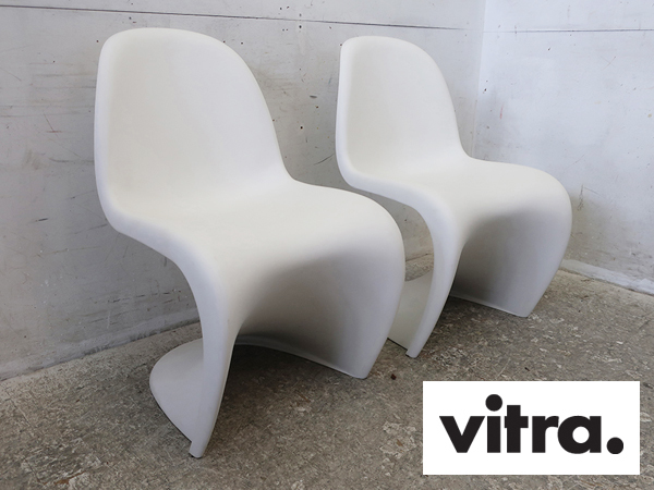 □P508□美品□Vitra/ヴィトラ□Panton Chair/パントンチェア□2脚