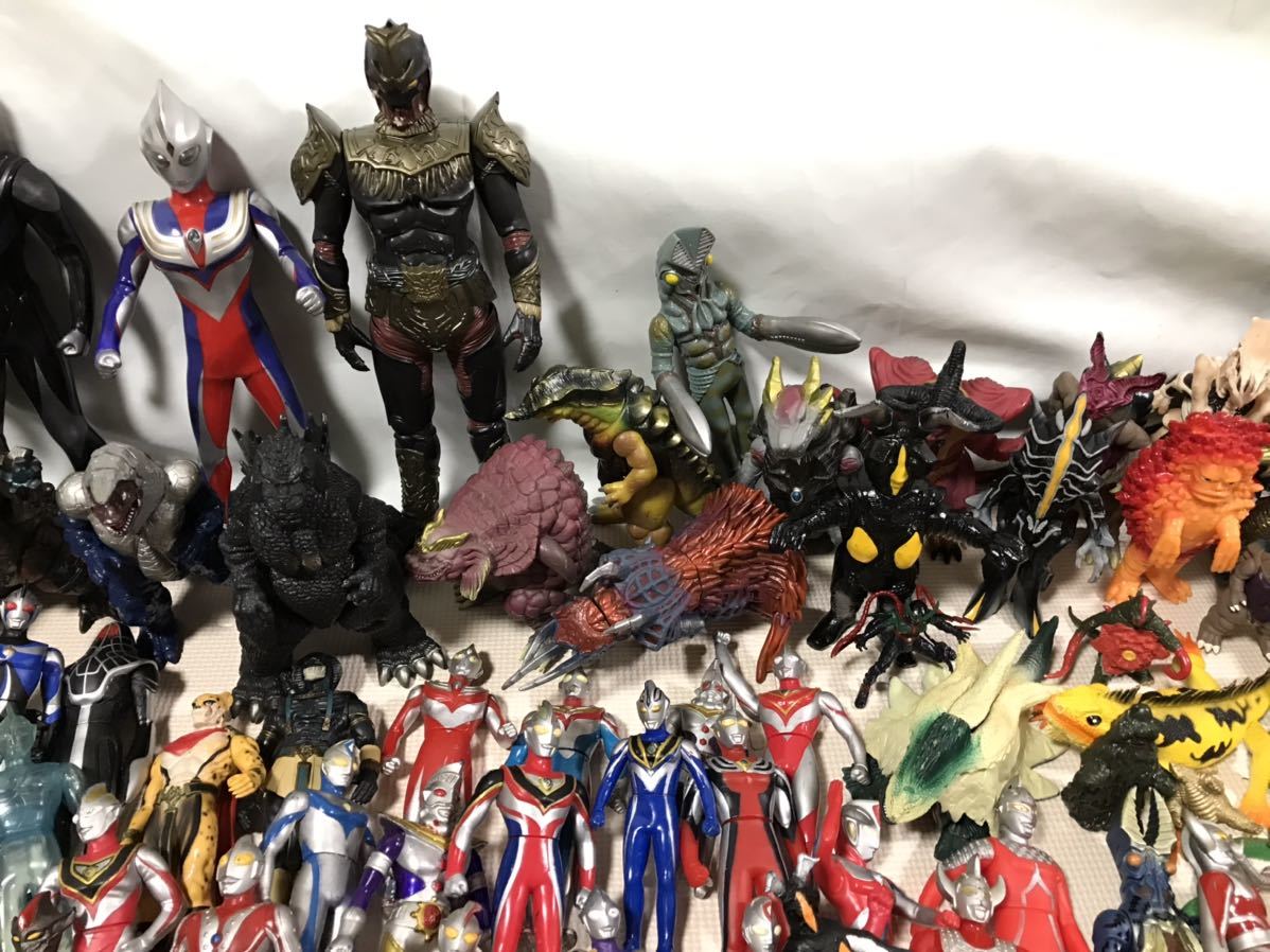 ソフビ まとめ 大量セット ウルトラマン ゴジラ 怪獣 戦隊シリーズ