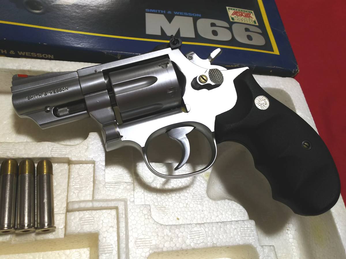 中古】 コクサイ S&W M66 357コンバットマグナム2.5インチ貫通