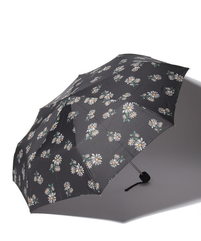 雨傘 折りたたみ傘 おしゃれ かわいい レディース 女性 FULTON フルトン Minilite no.2 SophiesDaisy ブラック_画像1