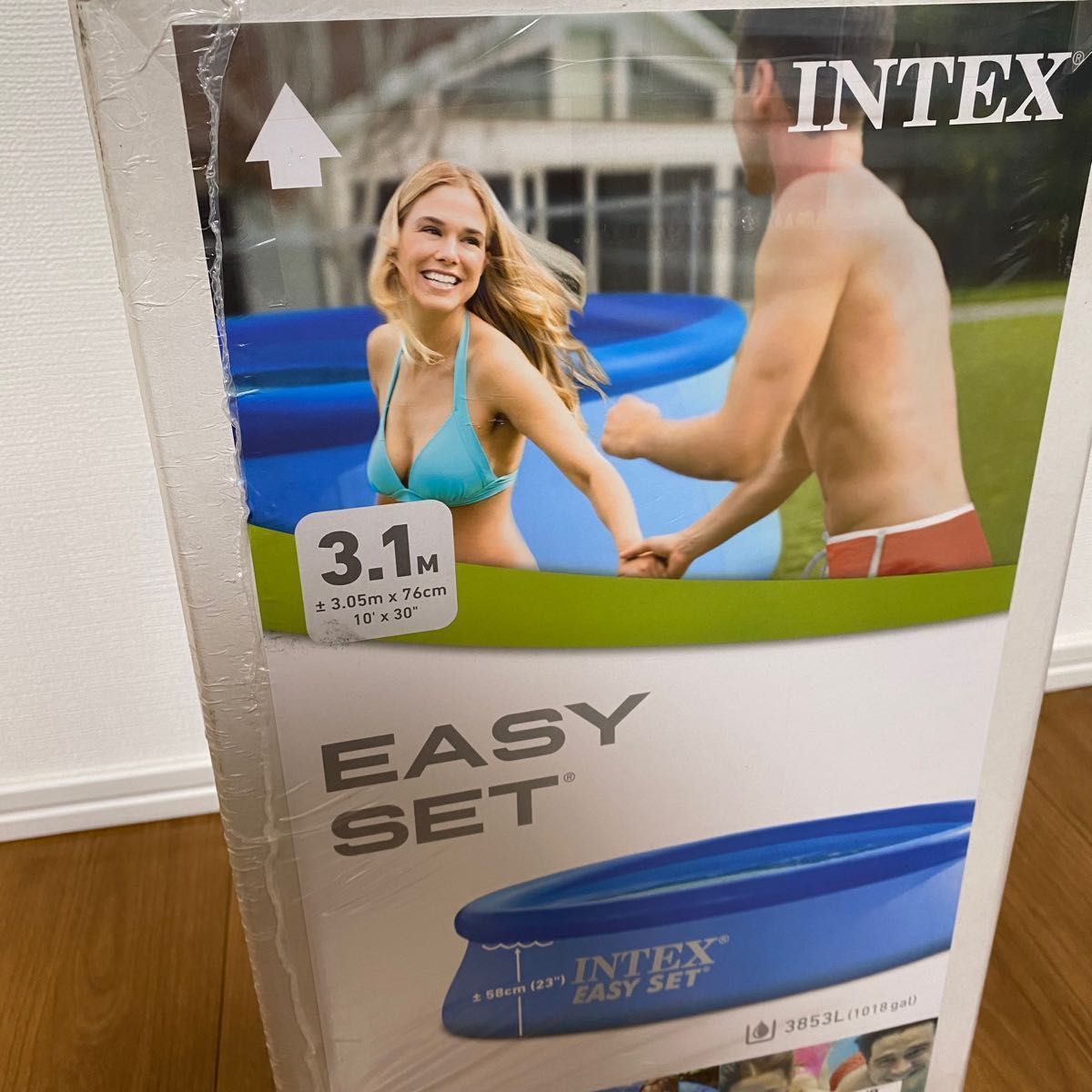 新品 INTEXインテックス イージーセットプレイ円形プール 直径305cm