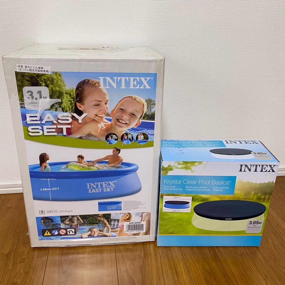 新品 INTEXインテックス イージーセットプレイ円形プール 直径305cm