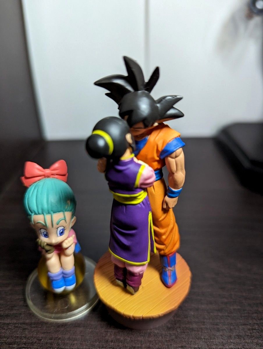 ドラゴンボール カプセルフィギュア 約束のキス 孫悟空&チチ オマケ2個あり