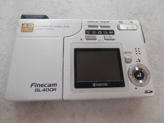 ♪ジャンク Kyocera Finecam SL400R ⑨ | gazebogroup.ae