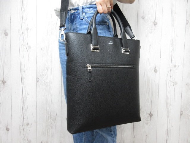 極美品 新品同様 dunhill ダンヒル トートバッグ ショルダーバッグ