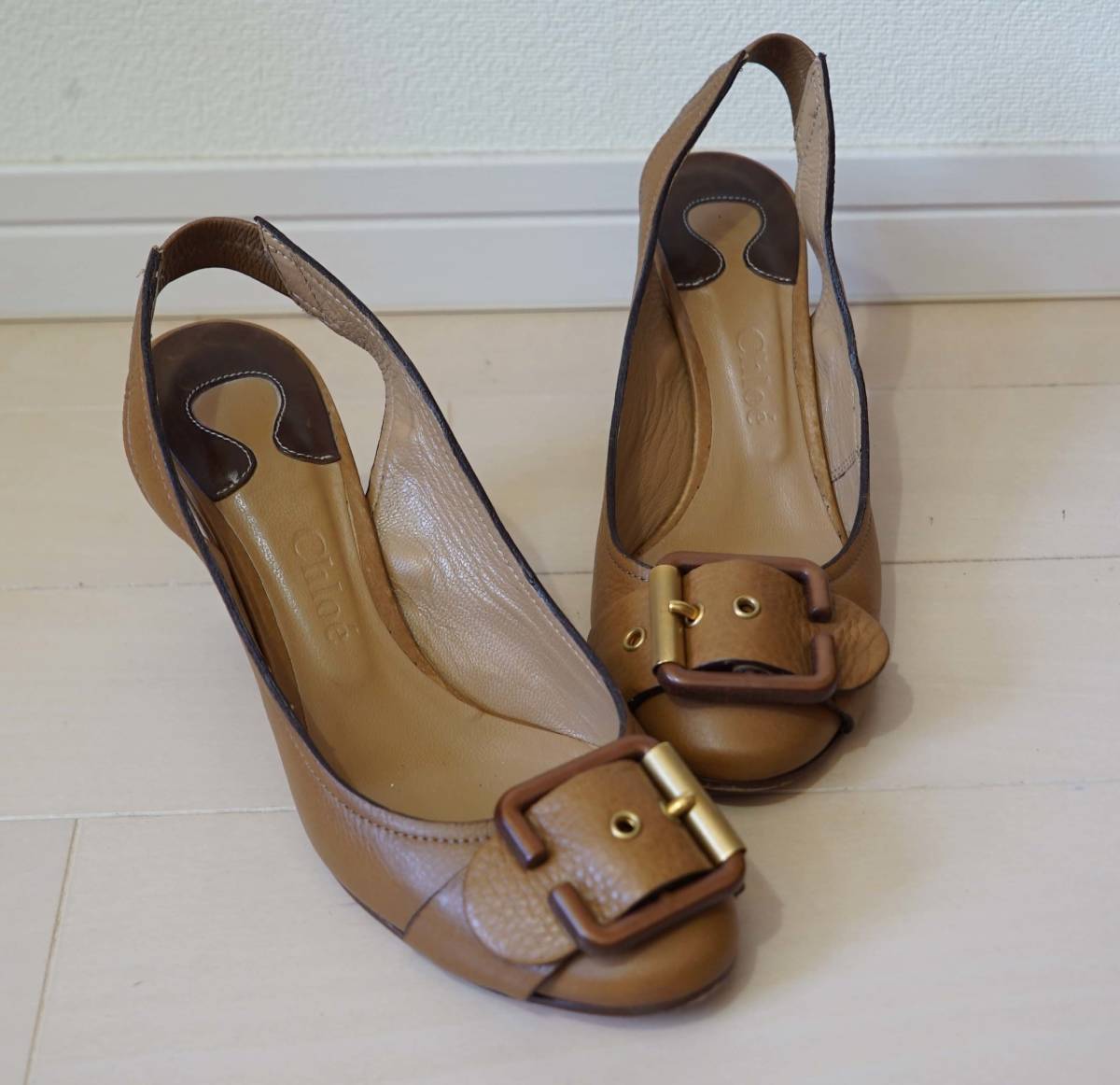 CHLOEクロエレザーパンプスサイズ37(24cm)(送料当方負担) www CHLOEクロエレザーパンプスサイズ37(24cm)(送料当方負担) www