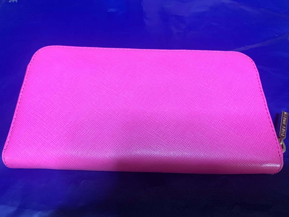 トリーバーチ ピンク 長財布査定済 トリーバーチ ラウンドファスナー長財布 長財布 TORY BURCH