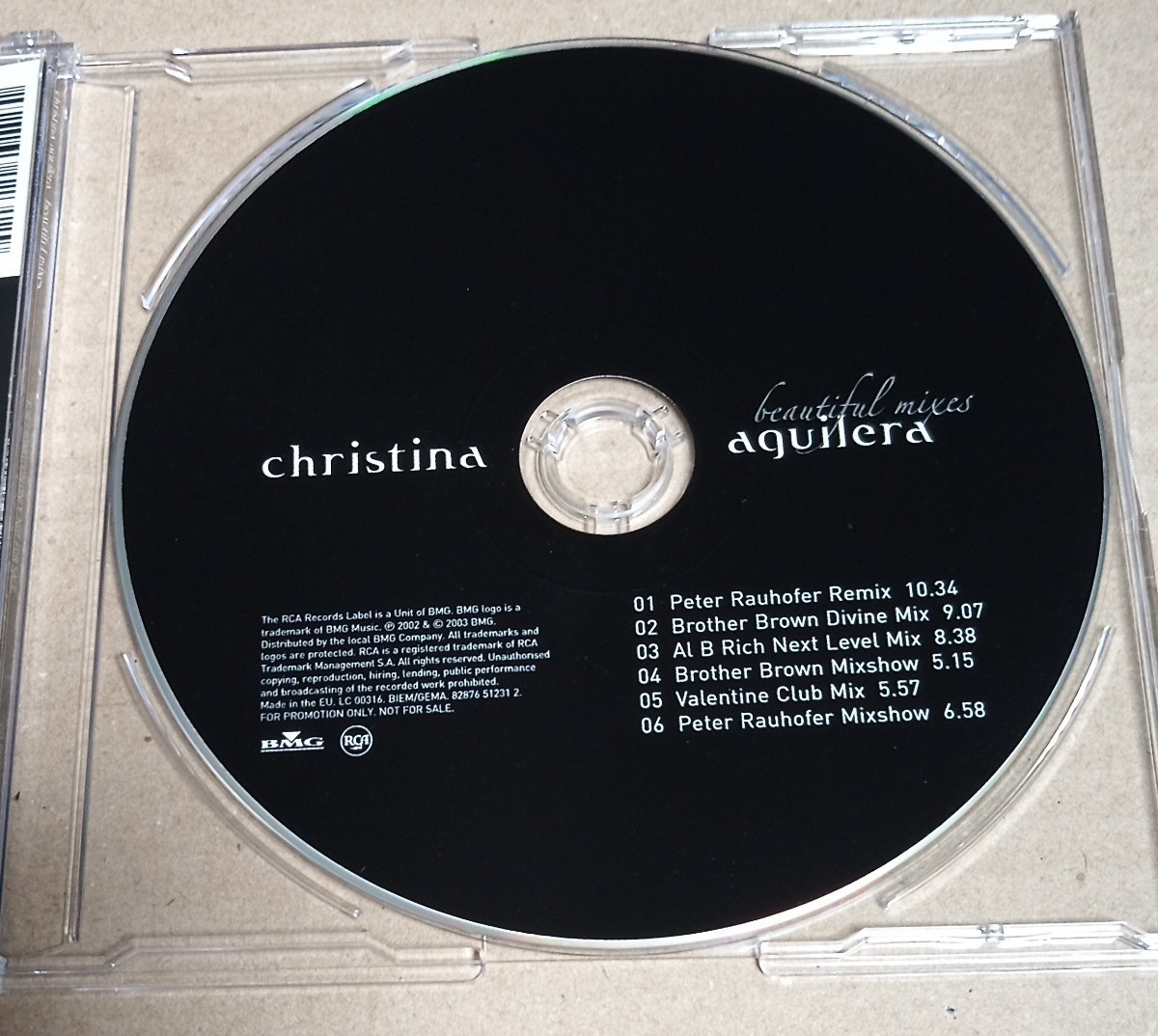 Christina Aguilera / Beautiful (Mixes) クリスティーナ・アギレラ　Peter Rauhofer,Valentin [オマケでWayne GとShanghai Surprisを]_画像3