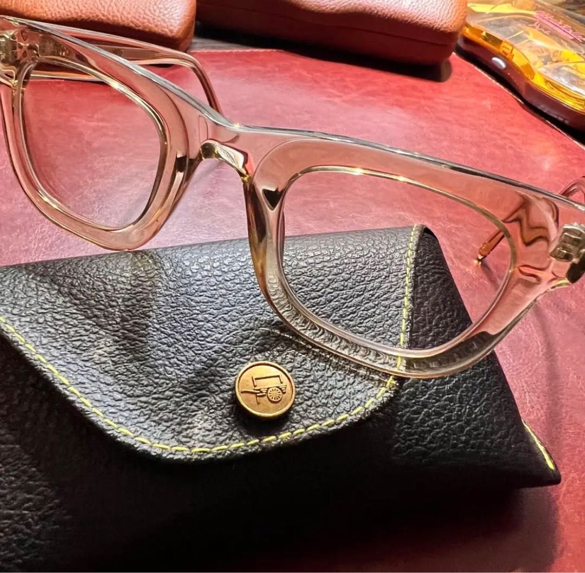 MOSCOT FRITZ Cinnamon/Flesh 44size☆新品