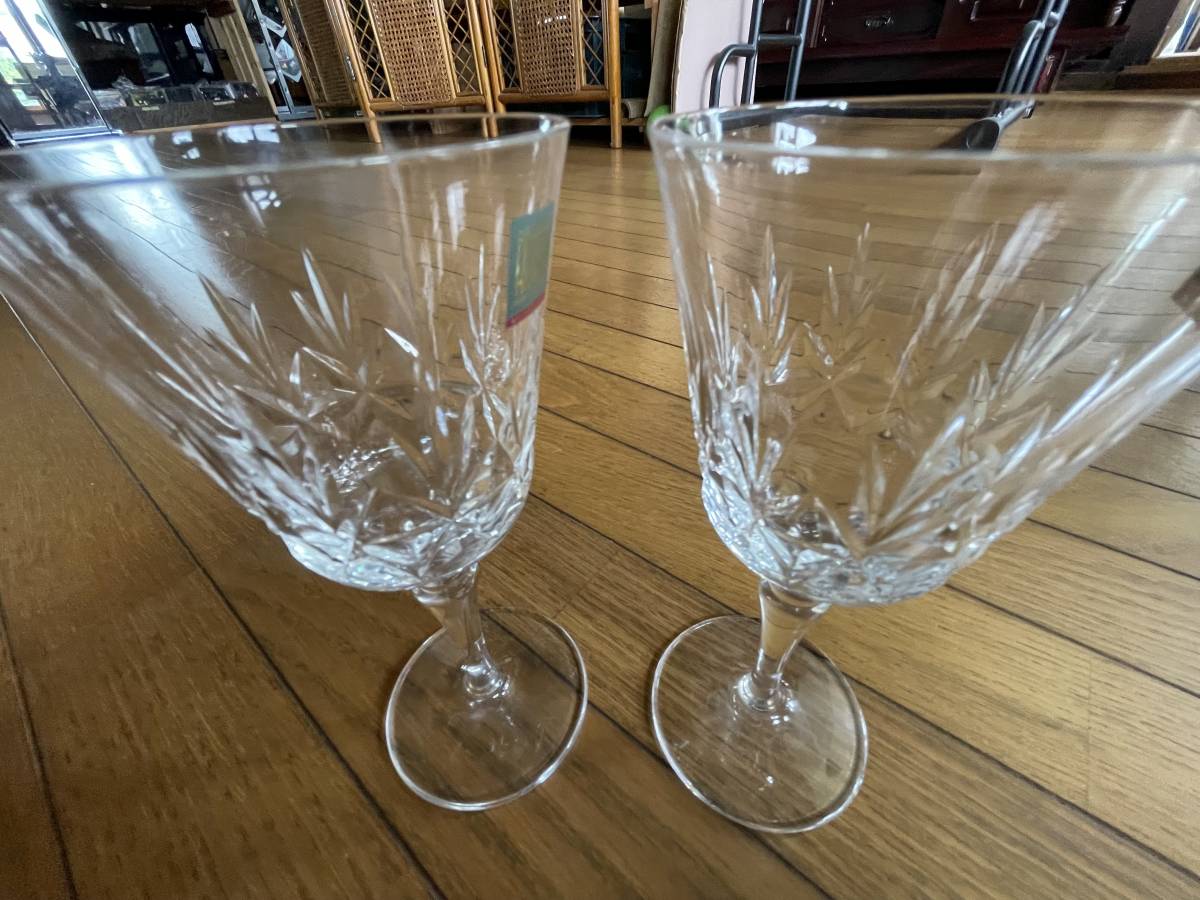 HOYA CRYSTAL crystal порез . не пропускающее стекло бокал для шампанского бокал для вина 2 покупатель комплект 