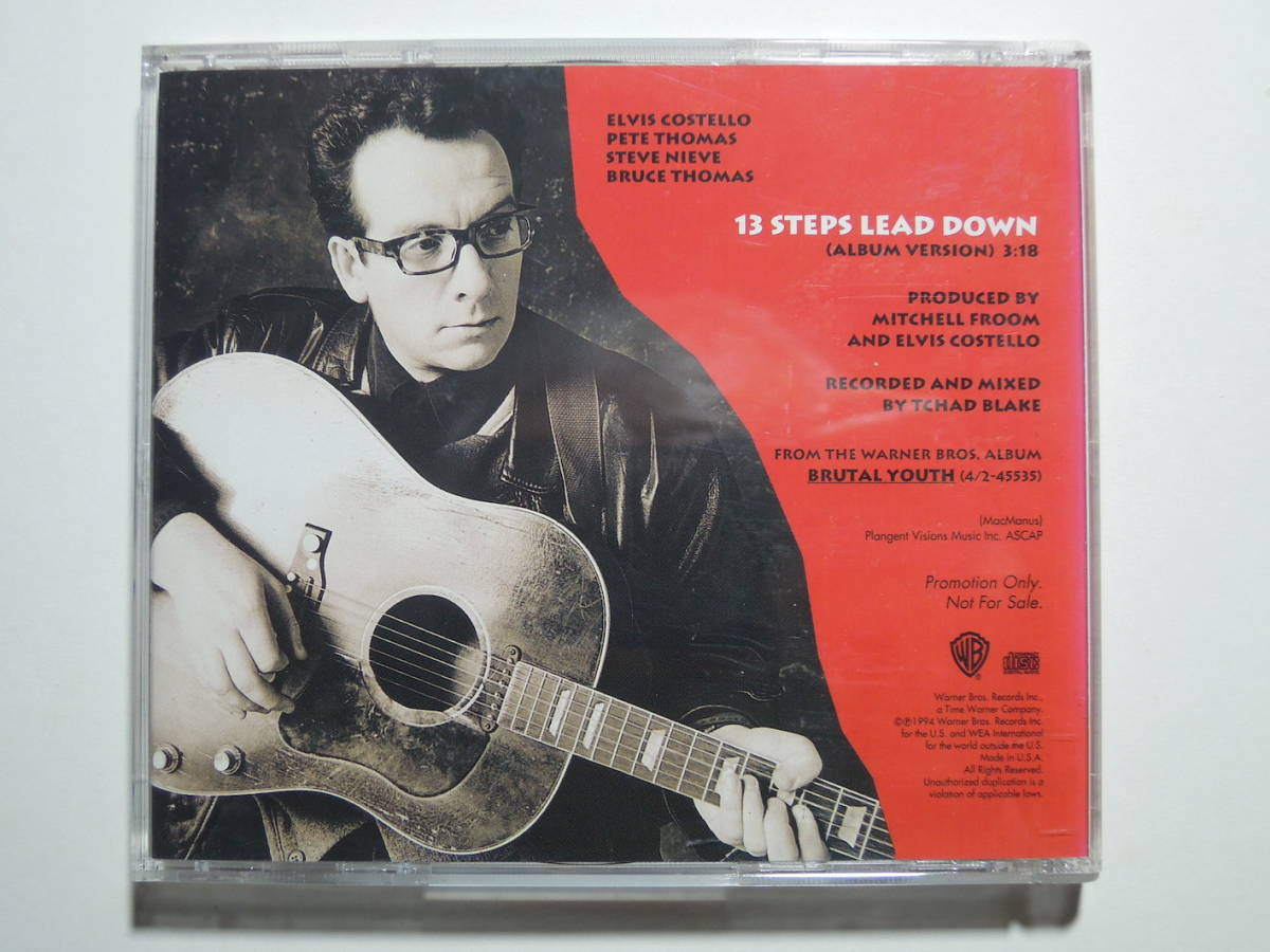 Elvis Costello・13 Steps Lead Down　U.S. Promo. CD Single_23061005