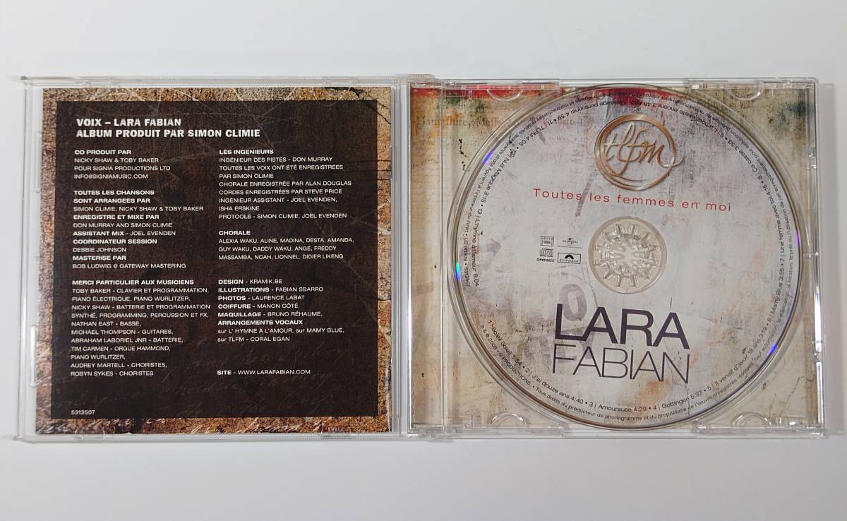 CD　LARA FABIAN　アルバム 2種セット - ララ・ファビアン _画像8