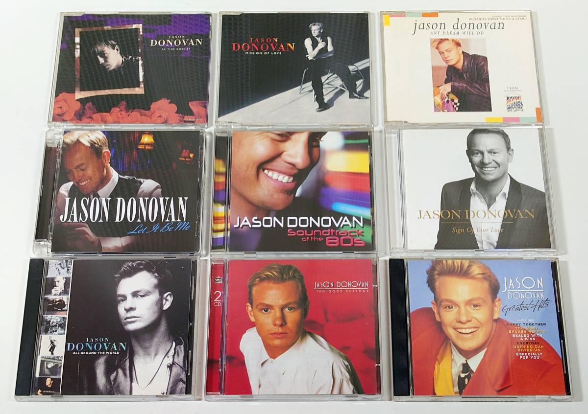 CD　ジェイソン・ドノヴァン　いろいろ9種セット JASON DONOVAN_画像1