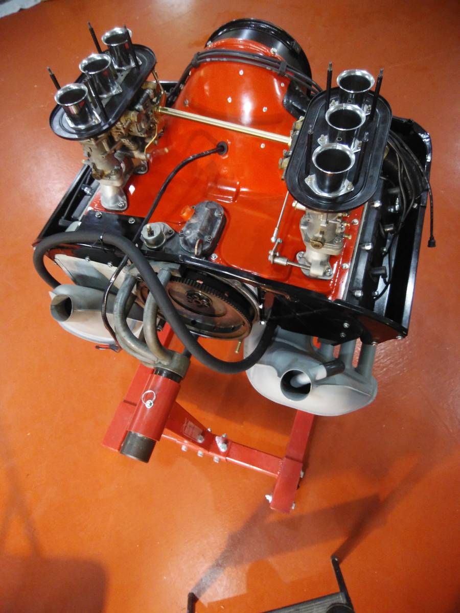 ポルシェ　９１１Ｔ　６９ｙ　ナロー　エンジン engine/中古品 Ｏ/Ｈ済み　PORSCHE_マフラー装着前の状態