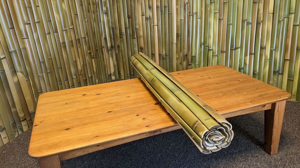 【竹】【DIY】竹すのこ 竹すだれ 竹垣 目隠し 古民家DIY 建仁寺晒竹 真竹