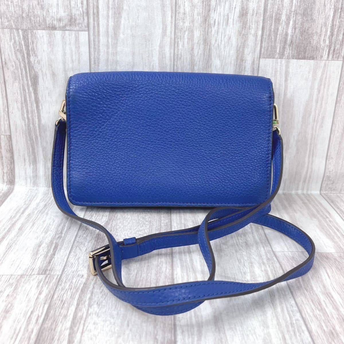男性に人気! Tory Burch トリーバーチ ショルダーバッグ ブルー 5-5