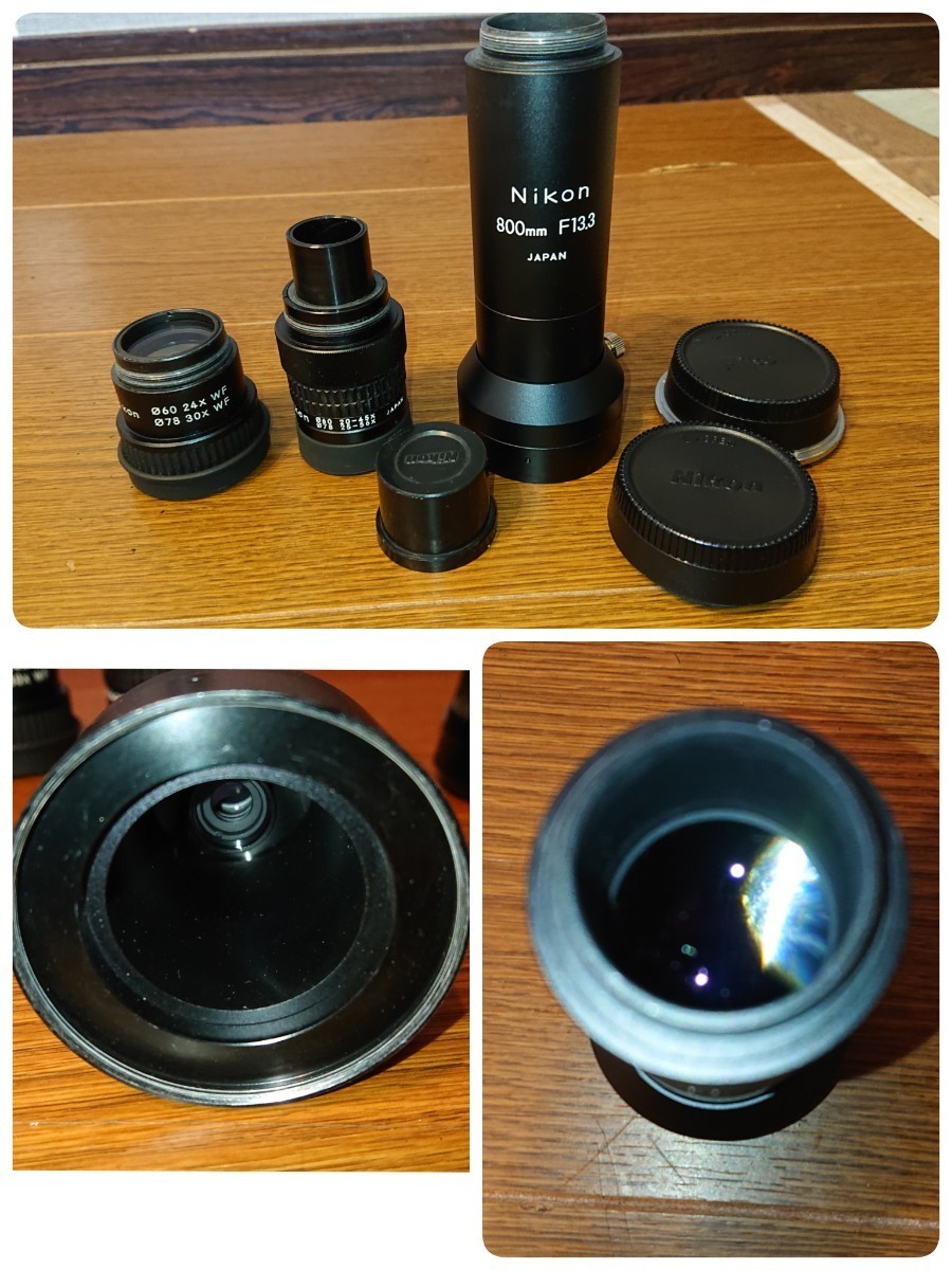 ☆1スタ☆ Nikon ニコン FIELD SCOPE ED フィールド スコープ D=78 P