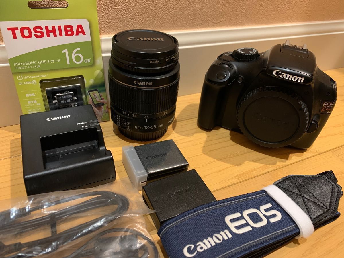 美品☆完動品 CANON キャノン EOS kiss X50 レンズセット-