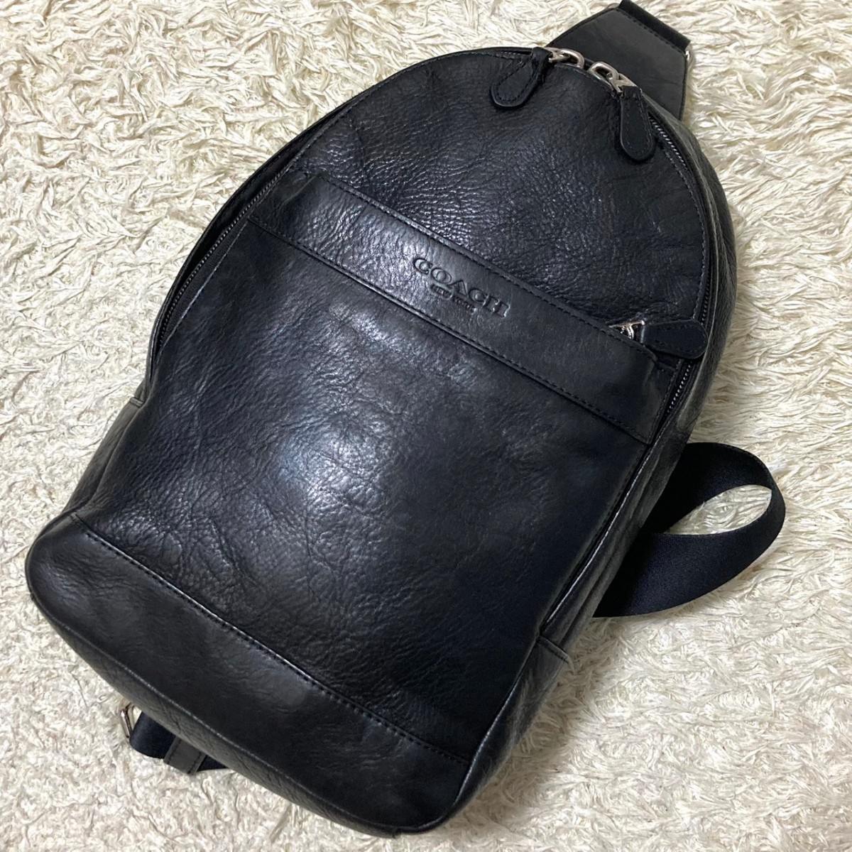 1円〜 COACH コーチ ウエストバッグ メッセンジャーバッグ ボディ