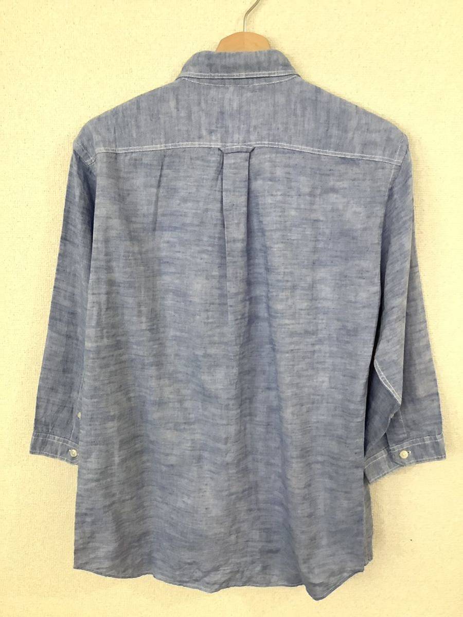 THE SHOP TK MIXPICEkikchitakeo 9 part height shirt button down shirt linen. men's select old clothes 