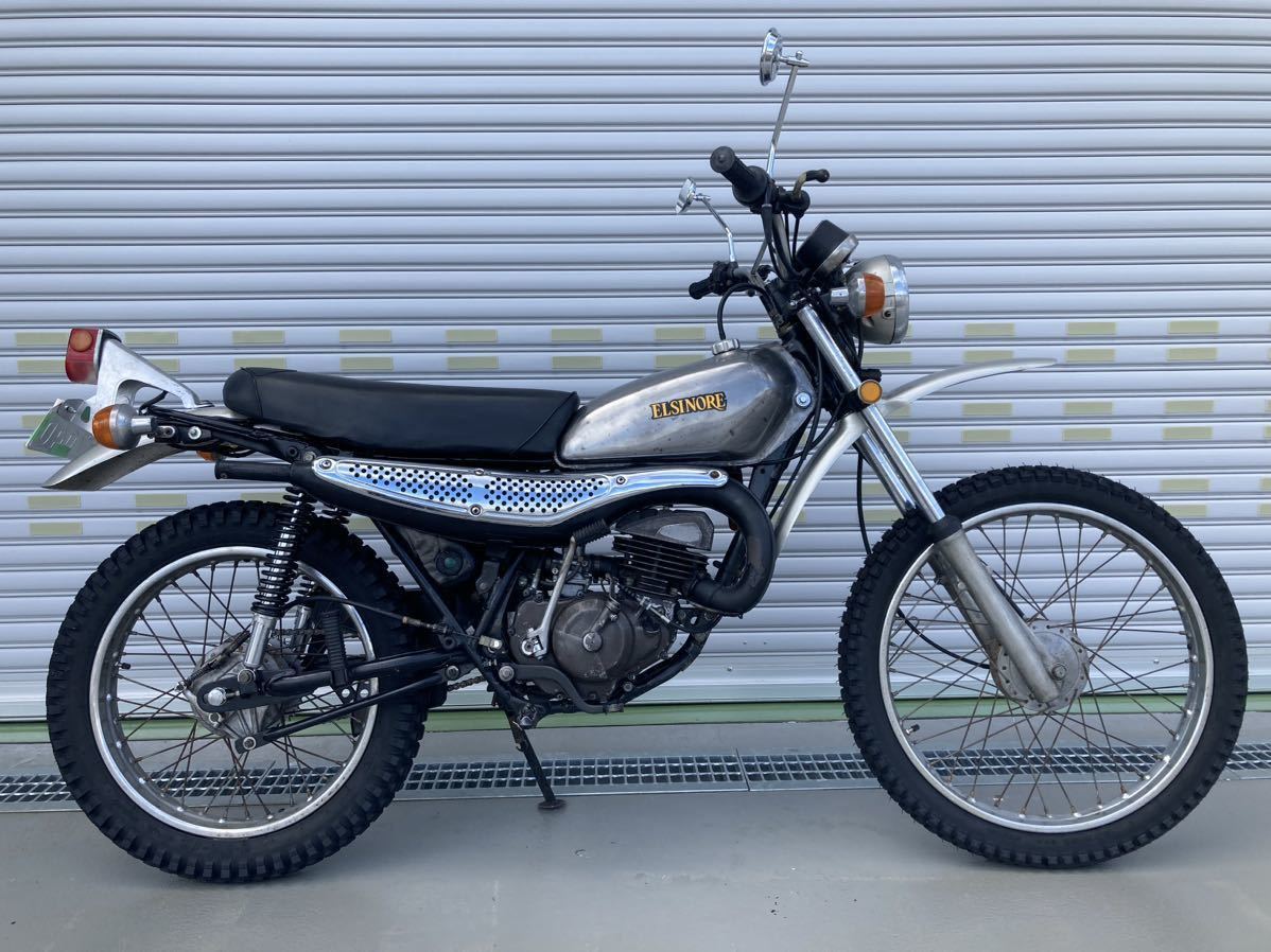 ホンダ エルシノア125 MT125 付属品多数(ビンテージ オフロード