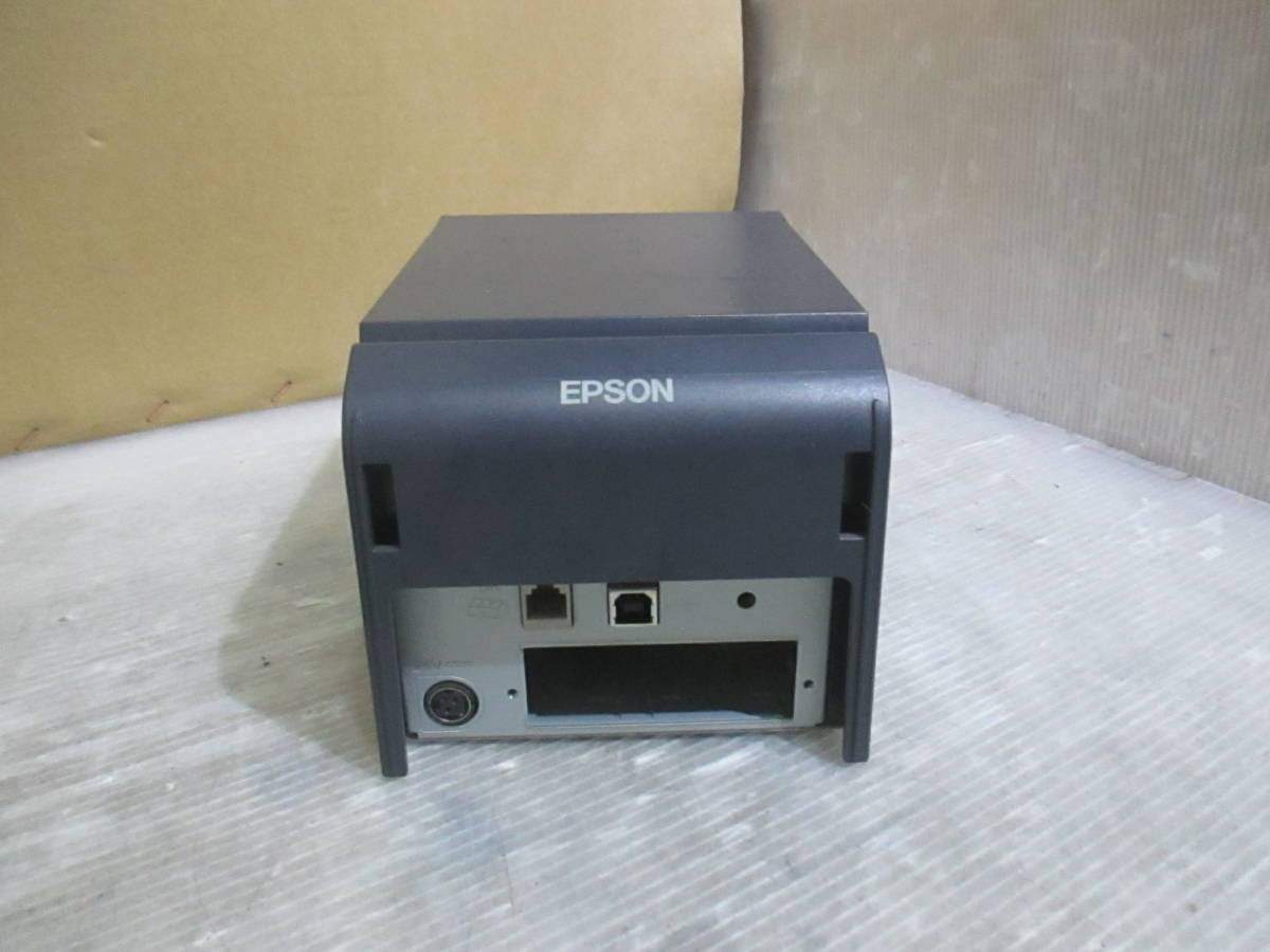 [F2-3/E5613-1]*EPSON TM-T70 Ⅱ 222 model:M296A термический re сиденье принтер собственный тест проверка settled *