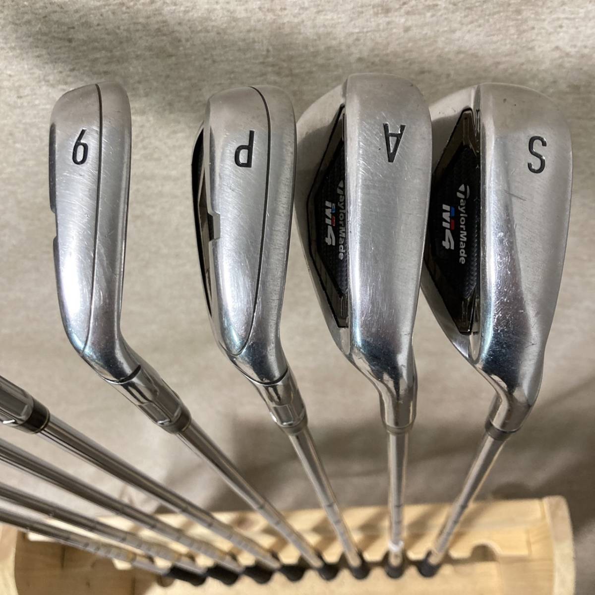 テーラーメイド TaylorMade M4 アイアンセット 5.6.7.8.9.P.A.S 8本