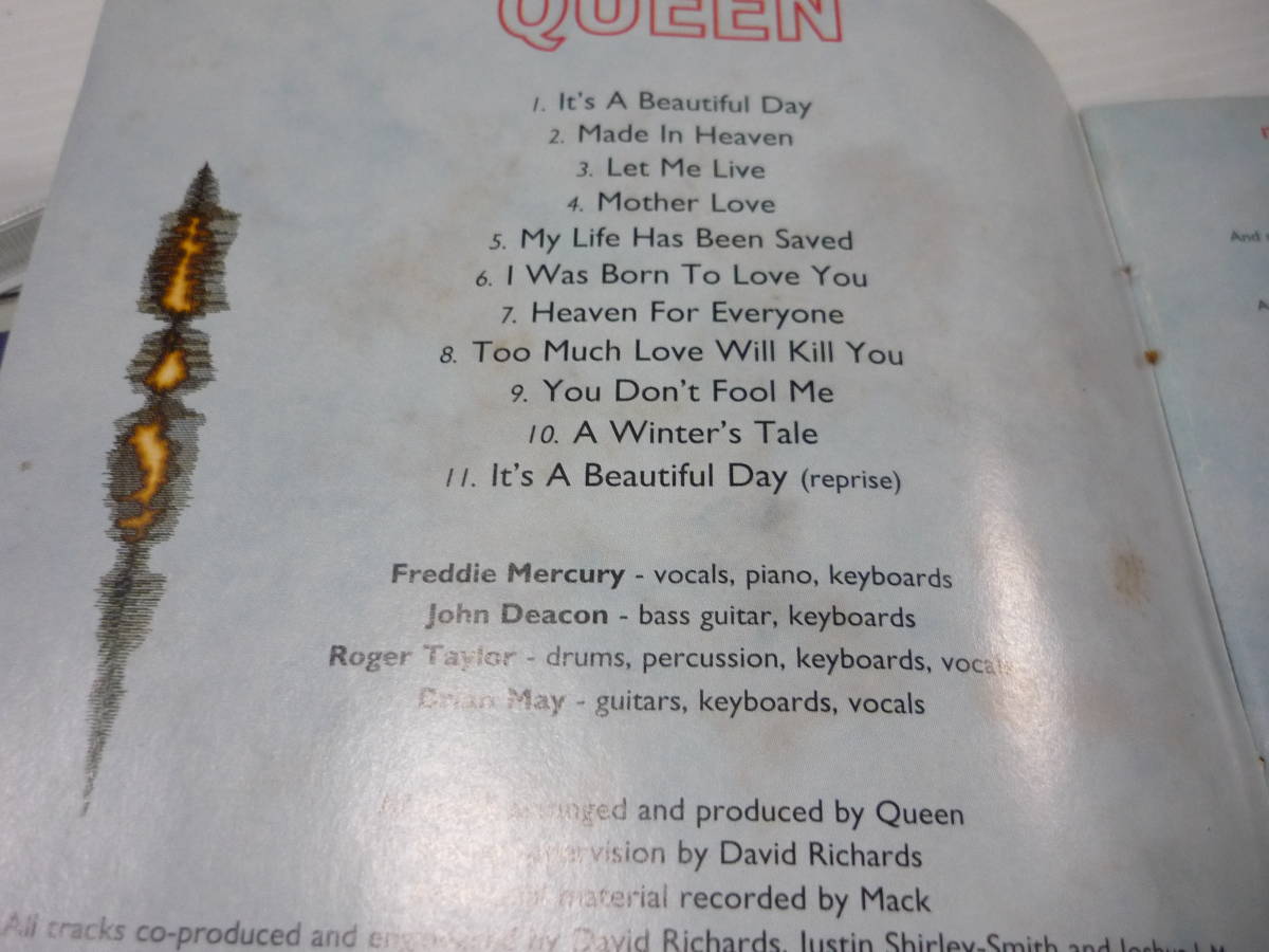 [管00]【送料無料】CD QUEEN / MADE IN HEAVEN 洋楽 クイーン メイドインヘヴン