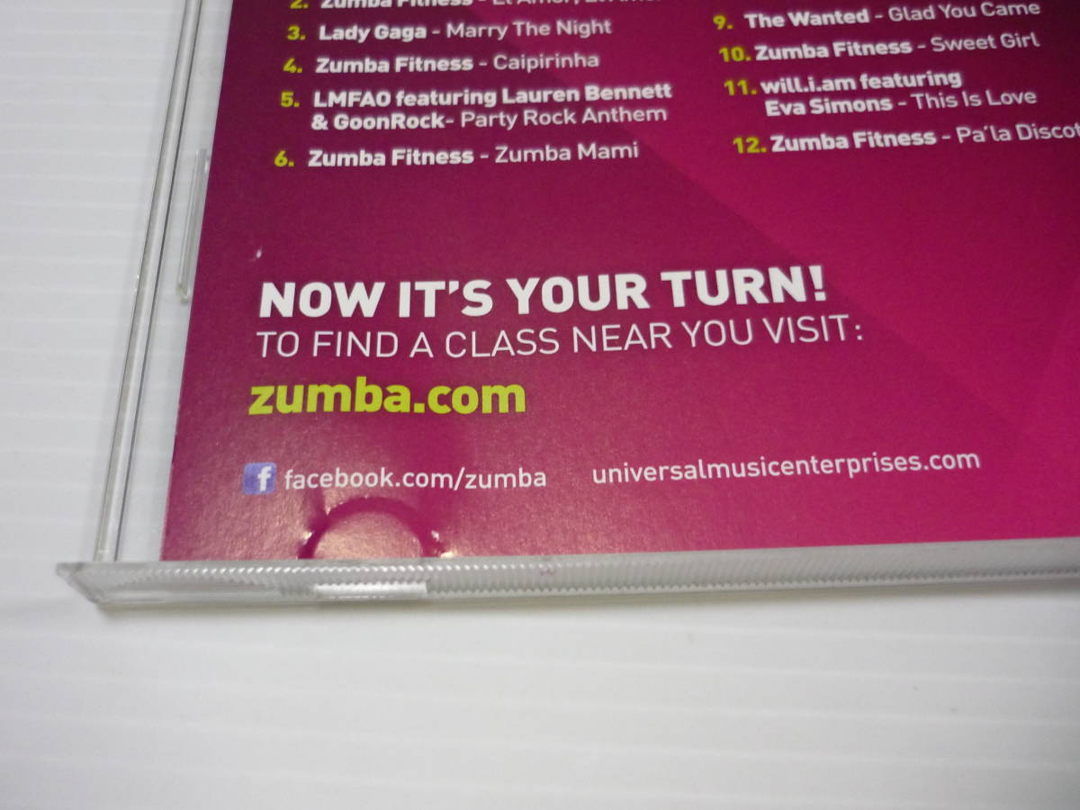 [管00]【送料無料】CD DANCE PARTY ZUMBA FITNESS official zumba fitness tracks+chart hits fromの画像4