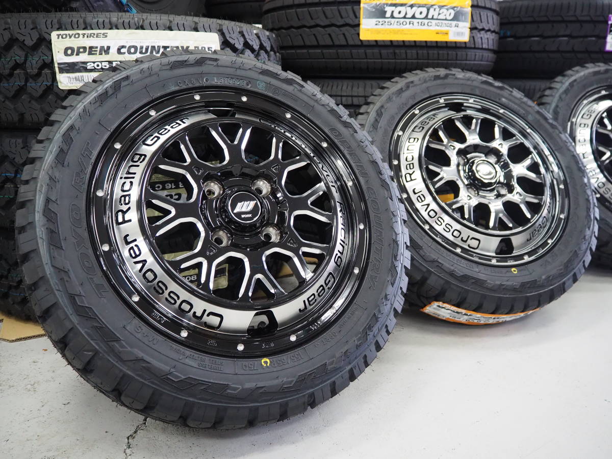 ゴツゴツ系 ワーク クラッグCKV 14inch 4-100 4.5J+45 オープン ゴツゴツ系 ワーク クラッグCKV 14inch 4-100 4.5J+45 オープン