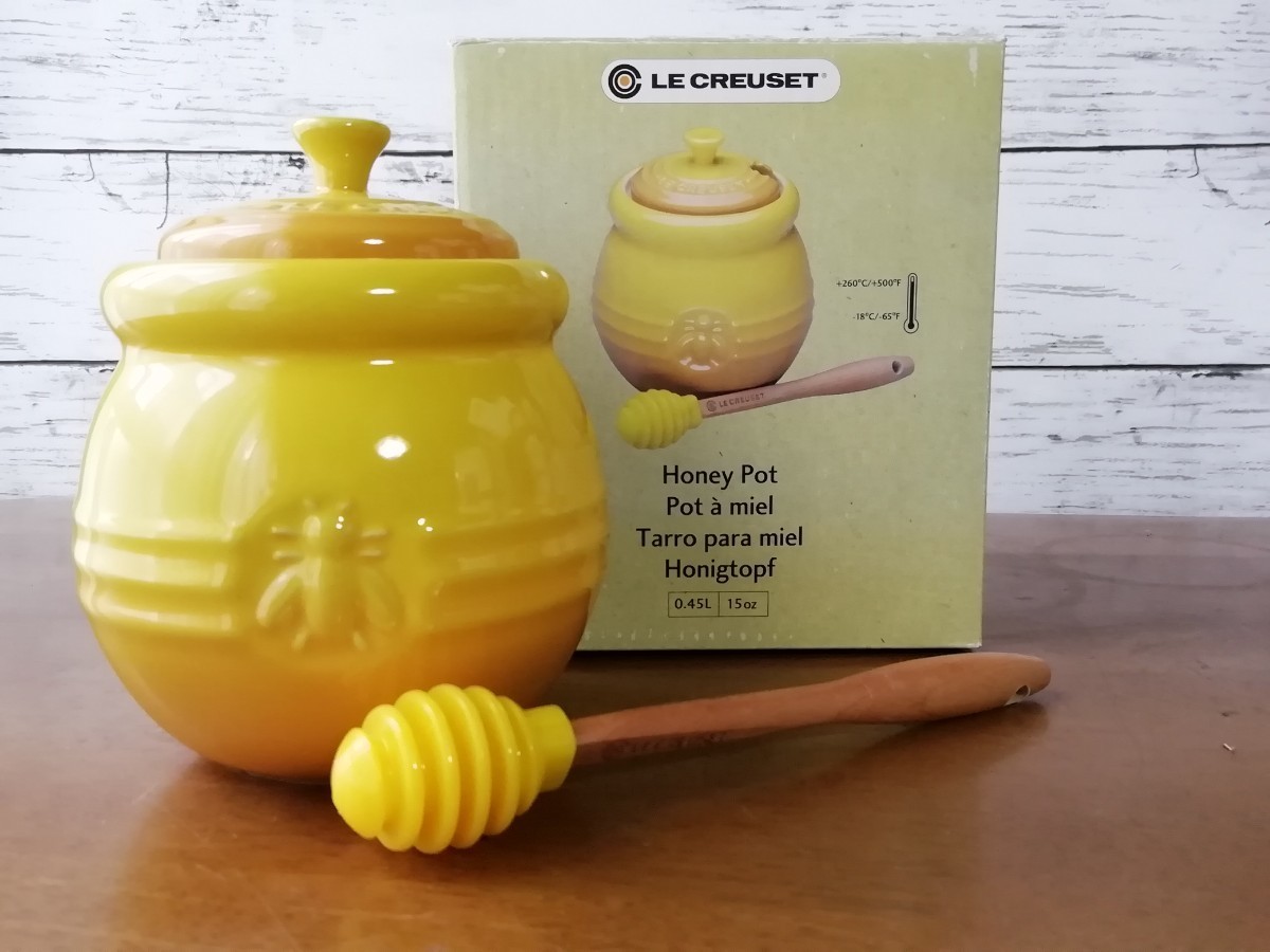 未使用 ル・クルーゼ ハニーポット ルクルーゼ LE CREUSET 送料 未使用 ル・クルーゼ ハニーポット ルクルーゼ LE CREUSET 送料