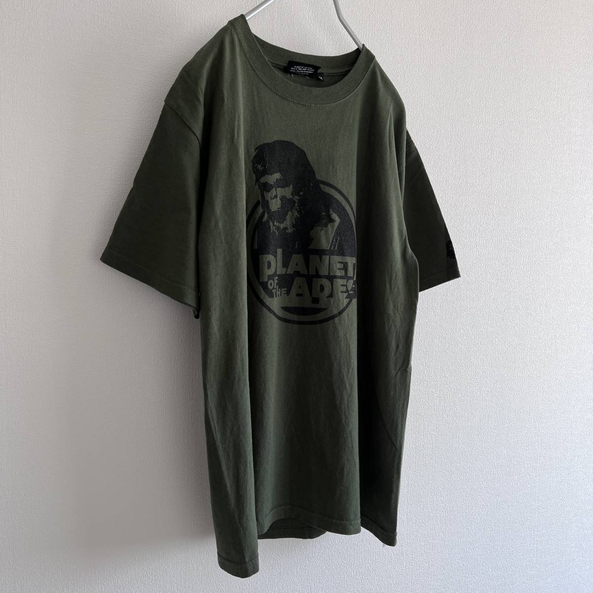 00s Planet of the Apes T-shirt M size Planet of the Apes khaki 