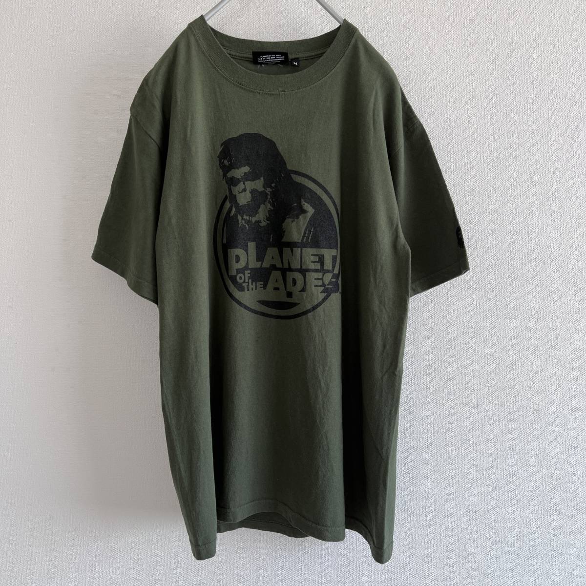 00s Planet of the Apes T-shirt M size Planet of the Apes khaki 