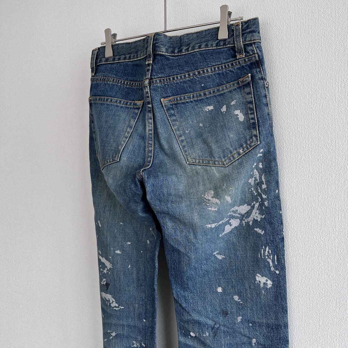 90s HELMUT LANG VINTAGE ヘルムートラング 本人期 ペイントデニム