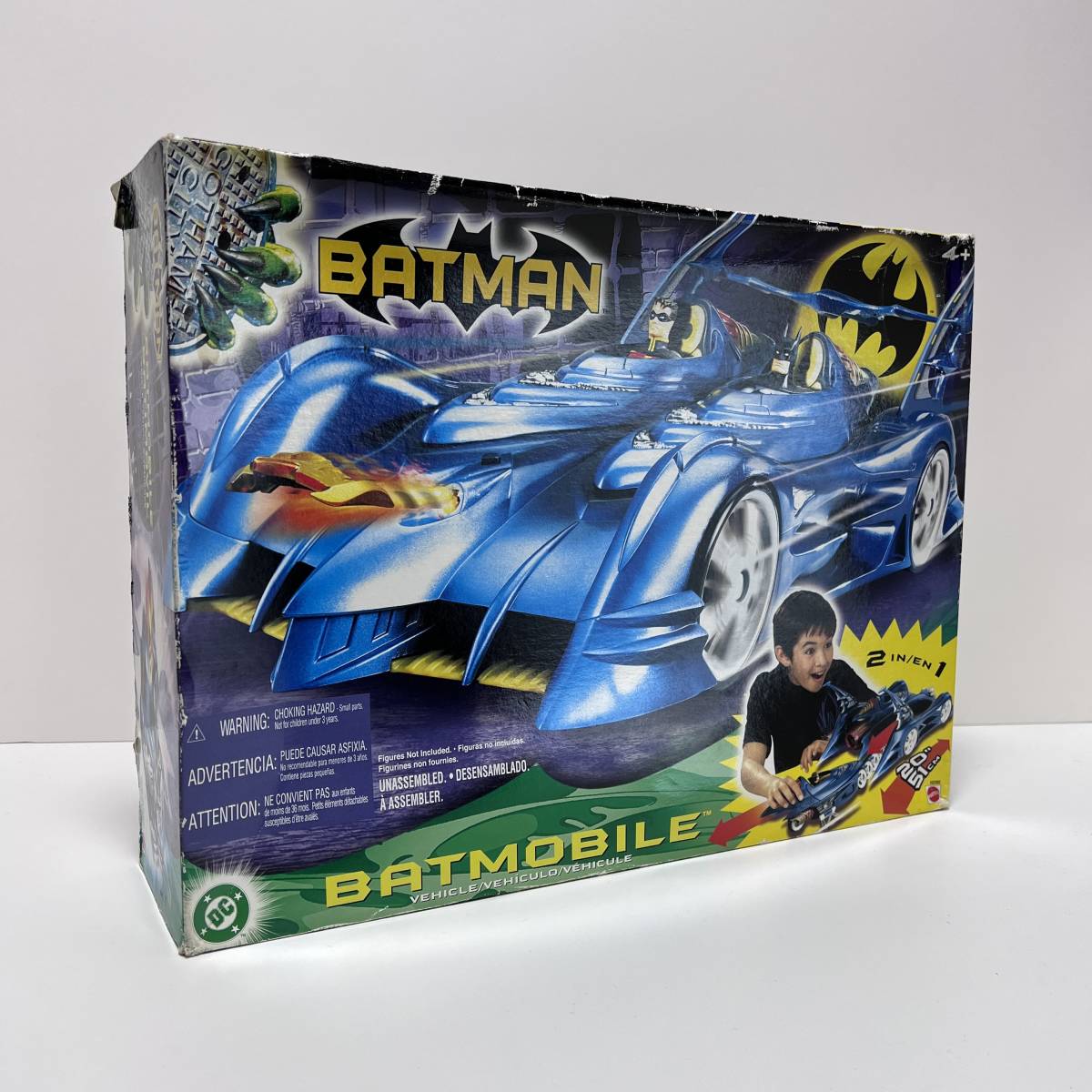 未開封品 MATTLE社製 BATMAN BATMOBILE バットマン バットモービル
