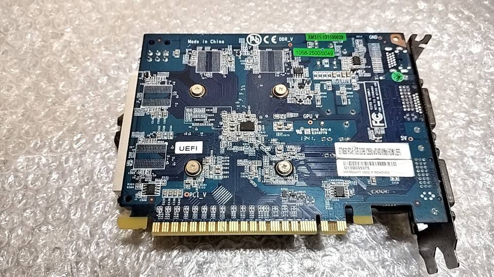 F442 GTX650 1GB DVI HDMI PCI-Express グラフィックボード_画像2