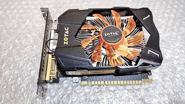 F299 ZOTAC GTX650 1GB DVI HDMI PCI-Express グラフィックボード_画像1