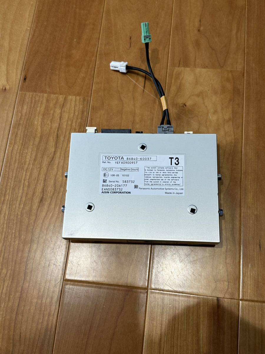 トヨタ純正 T-Connect エントリー ナビキット T3 86840-K0037 カローラ