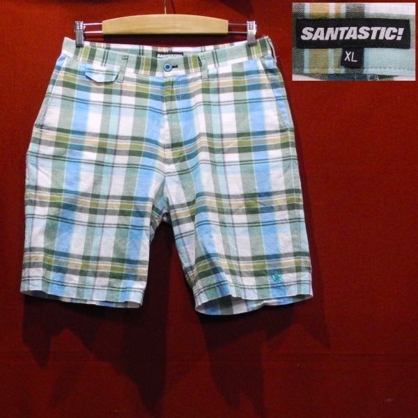 Santastic サンタスティック デザイン ロゴ ハーフ パンツ イージーパンツ 白 水色 カーキ チェック柄 Xl 美品 Jauce Shopping Service Yahoo Japan Auctions Ebay Japan Santastic サンタスティック デザイン ロゴ ハーフ パンツ イージーパンツ 白 水色 カーキ チェック柄 Xl 美品 Jauce Shopping Service Yahoo Japan Auctions Ebay Japan