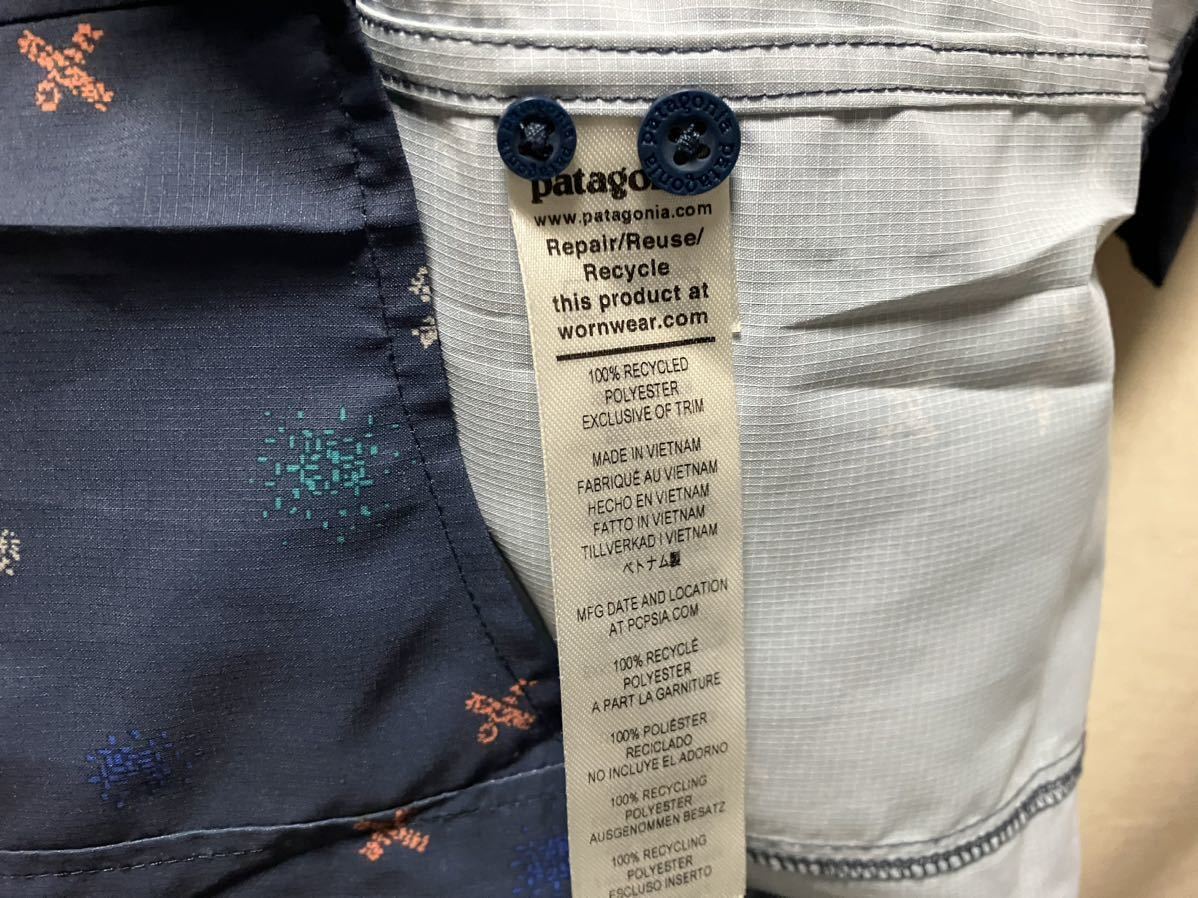 極美品 patagonia セルフガイデッドハイクシャツ S ベンチレーション surf ハイキング トレッキング 山と道 トレラン pataloha 22924_画像9