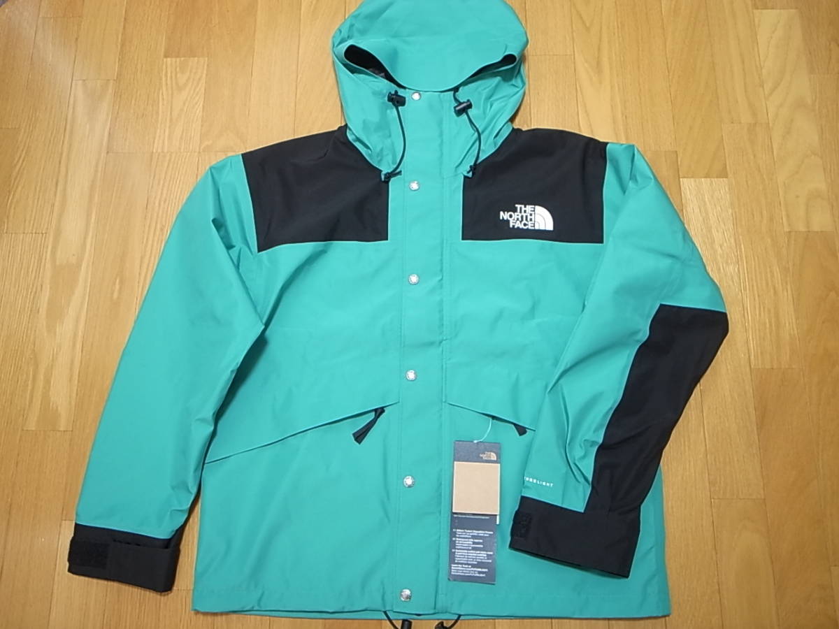 【送料無料 即決】海外限定 THE NORTH FACE 1986 FUTURELIGHT MOUNTAIN JACKET PORCELAIN GREEN L新品 86年マウンテンジャケット日本未展開_画像1