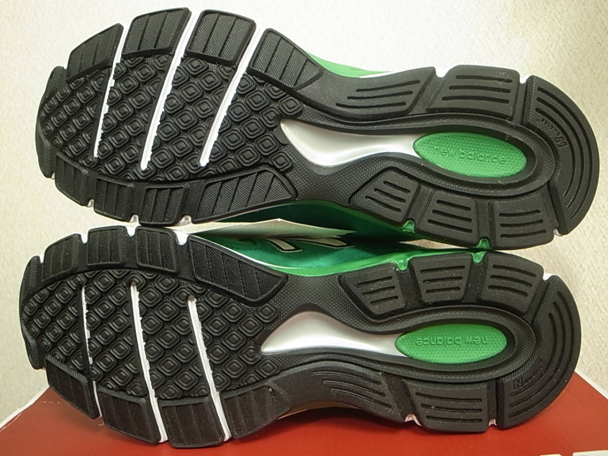 NEW BALANCE USA製 M990NG4 27cm US9新品 990v4 グリーン緑ST