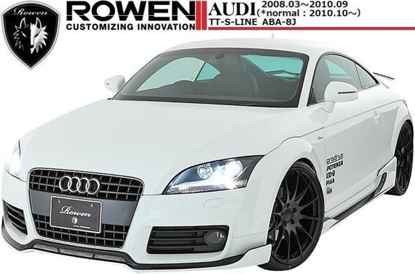 【M's】アウディ TT(8J) ROWEN センターマフラー ＋ リア ディフューザー 1A005P00 1A005P10 ロエン AUDI エアロ_画像6