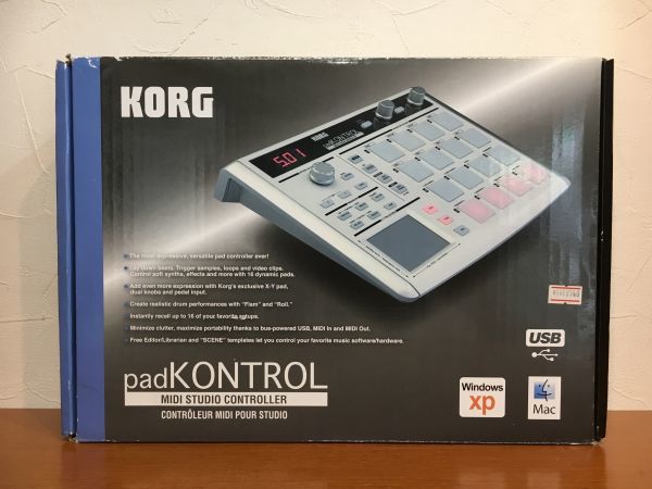 KORG Korg MIDI controller padKONTROL pad control KPC-1# control 061305